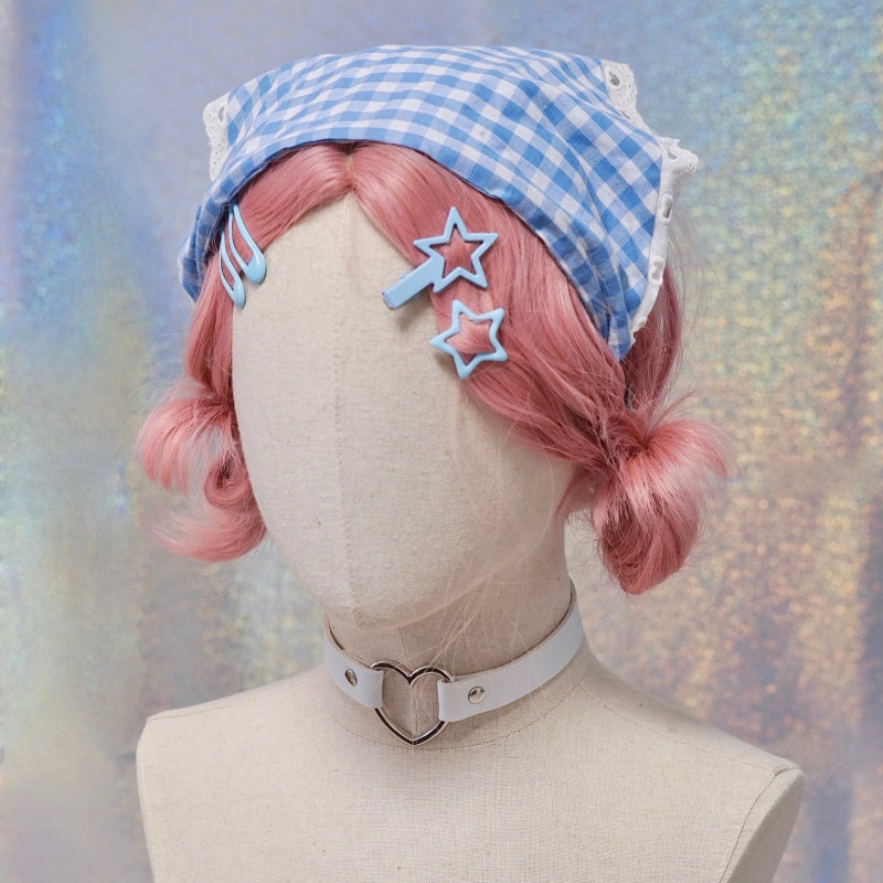 Blue Cloud Beret Beanie