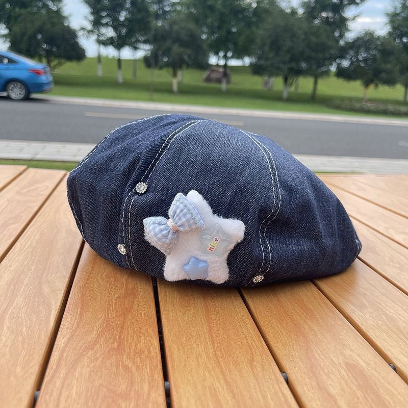 Japanese Star Bow Beret