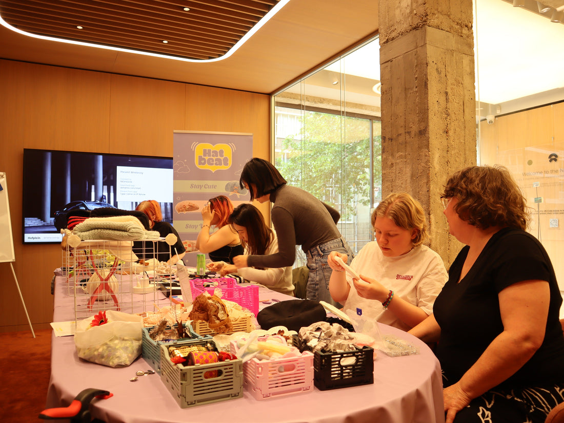 Hatbeat’s First Hat DIY Workshop at Nio House✨