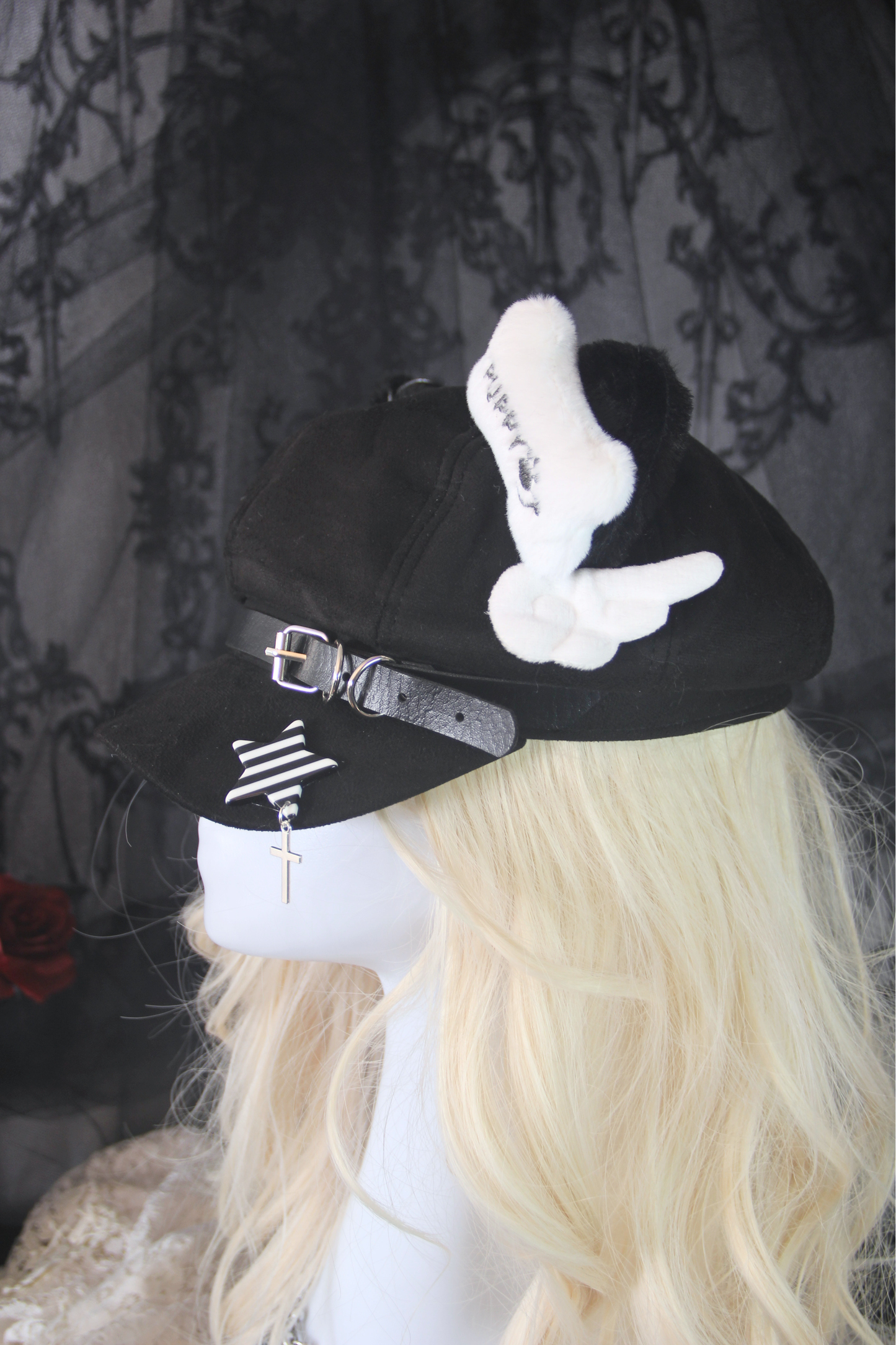 Fallen Angel Cat Cap