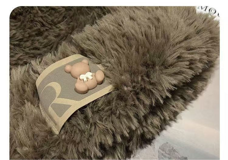 Cute Bear Ears Thickened Beanie